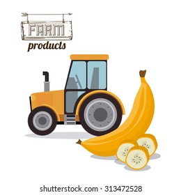 Farm Food digital design, vector illustration eps 10