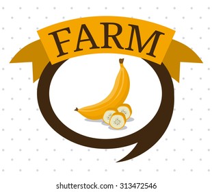 Farm Food digital design, vector illustration eps 10