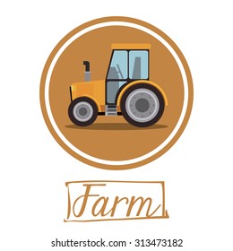 Farm Food digital design, vector illustration eps 10