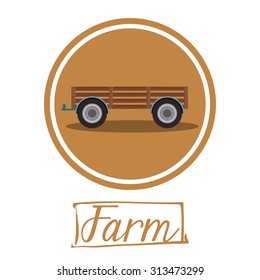 Farm Food digital design, vector illustration eps 10