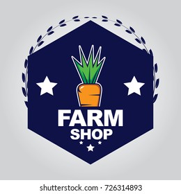 Farm food logo