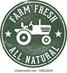 Farm Fresh All Natural Stamp