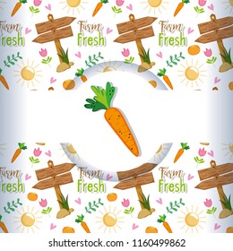 Farm fresh background