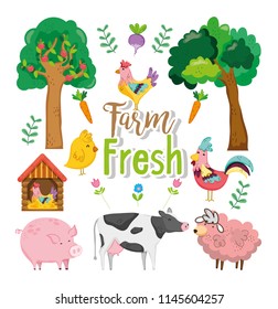 Farm fresh concept