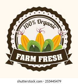 farm fresh design, vector illustration eps10 graphic 