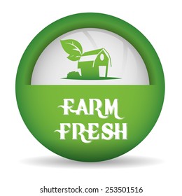 farm fresh design, vector illustration eps10 graphic 