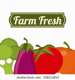 farm fresh design, vector illustration eps10 graphic 