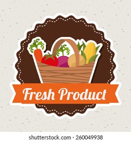 farm fresh design, vector illustration eps10 graphic 