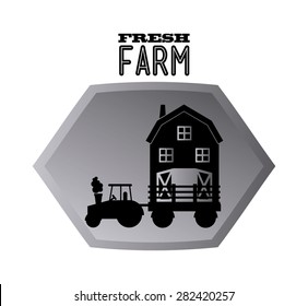 farm fresh design, vector illustration eps10 graphic 