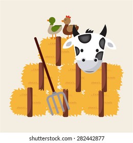 farm fresh design, vector illustration eps10 graphic 
