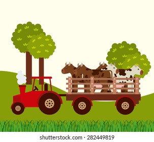 farm fresh design, vector illustration eps10 graphic 