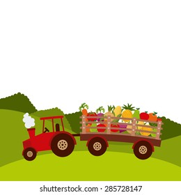 farm fresh design, vector illustration eps10 graphic 