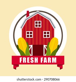 farm fresh design, vector illustration eps10 graphic 