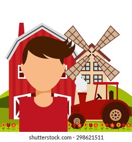farm fresh design, vector illustration eps10 graphic 