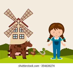 farm fresh design, vector illustration eps10 graphic 