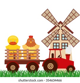 farm fresh design, vector illustration eps10 graphic 