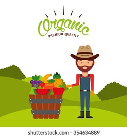 farm fresh design, vector illustration eps10 graphic 