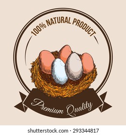 Farm Fresh digital design, vector illustration 10 eps graphic