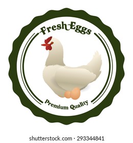 Farm Fresh digital design, vector illustration 10 eps graphic
