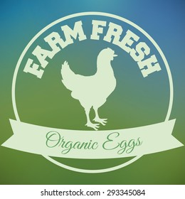 Farm Fresh digital design, vector illustration 10 eps graphic