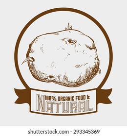 Farm Fresh digital design, vector illustration 10 eps graphic