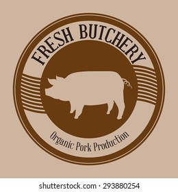 Farm Fresh digital design, vector illustration 10 eps graphic