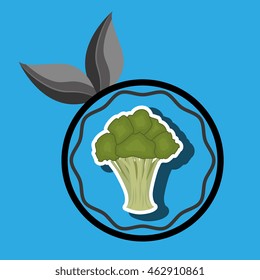 farm fresh food symbol vector ilustration graphic