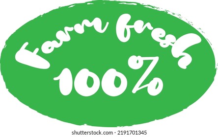 Farm fresh foods logo vector