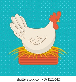 farm fresh icon design, vector illustration eps10 graphic 