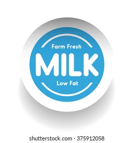 Farm Fresh Milk - Low Fat Label