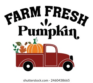 Farm Fresh Pumpkin,Fall Svg,Fall Vibes Svg,Pumpkin Quotes,Fall Saying,Pumpkin Season Svg,Autumn Svg,Retro Fall Svg,Autumn Fall, Thanksgiving Svg,Cut File,Commercial Use svg