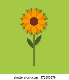 ひまわり 成長 のイラスト素材 画像 ベクター画像 Shutterstock