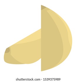 Farm garlic icon. Isometric of farm garlic vector icon for web design isolated on white background