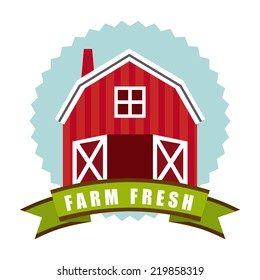 farm graphic design , vector illustration