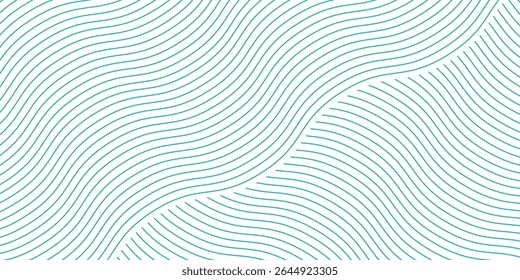 farm green banner, organic abstract background with fields. wavy green lines, natural organic products. ecology background. striped farmer green Pattern Eps 10