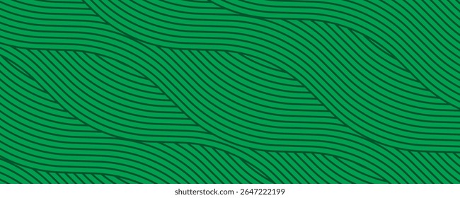 farm green banner, organic abstract background with fields. wavy green lines, natural organic products. ecology background. 