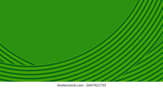 farm green banner, organic abstract background with fields. wavy green lines, natural organic products. ecology background. 