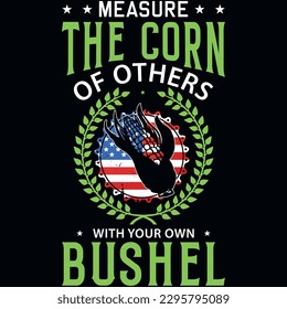 Farm or harvest graphics tshirt design 