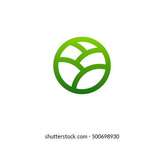 Farm Hill Logo Design Template
