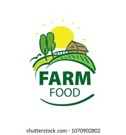 Farm House Concept Logo Full Vector Stock Vector (Royalty Free ...