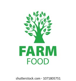Farm House concept logo full vector