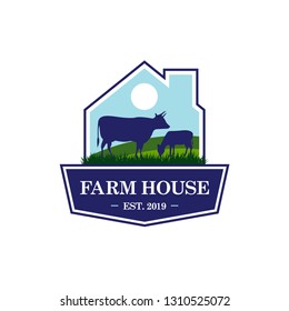 Farm House Logo template