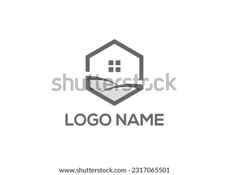 Farm house logo vector Editable logo vector eps 10