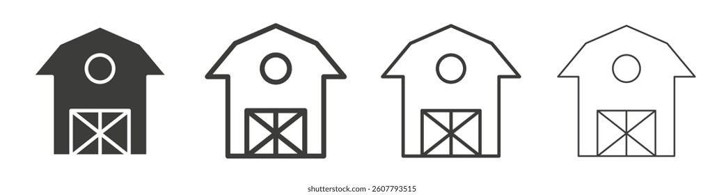 Farm icon collection for website designs