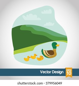 Farm icon design 