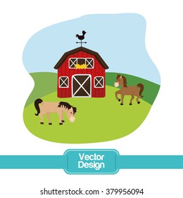 Farm icon design 