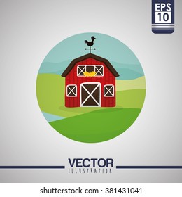 Farm icon design 