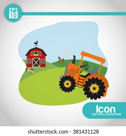 Farm icon design 