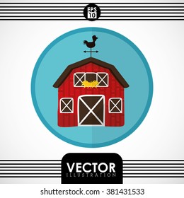 Farm icon design 