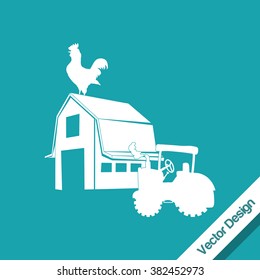 Farm icon design 